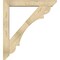 Ekena Millwork Olympic Slat Rough Sawn Bracket w/ Offset Brace, Douglas Fir, 6"W x 36"D x 40"H BKT0604X36X40OLY06RDF - alternate 4